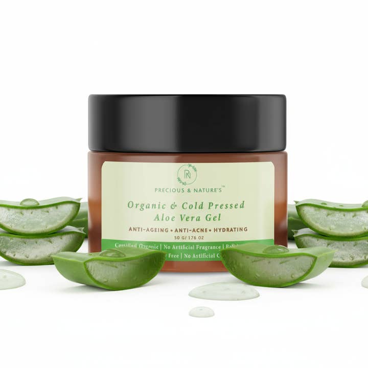 Organic Cold-pressed Aloe Vera Gel for wholesale by Precious & Nature's