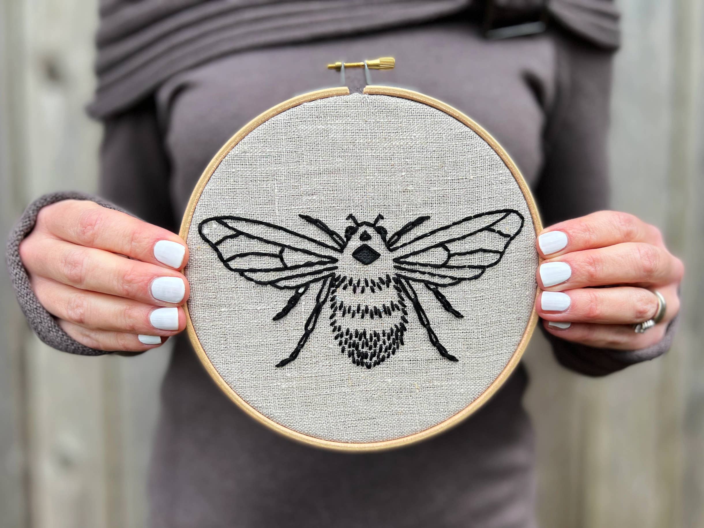 I Heart Stitch Art - Vente Accessoire de broderie/point de croix - Kit de broderie abeille5