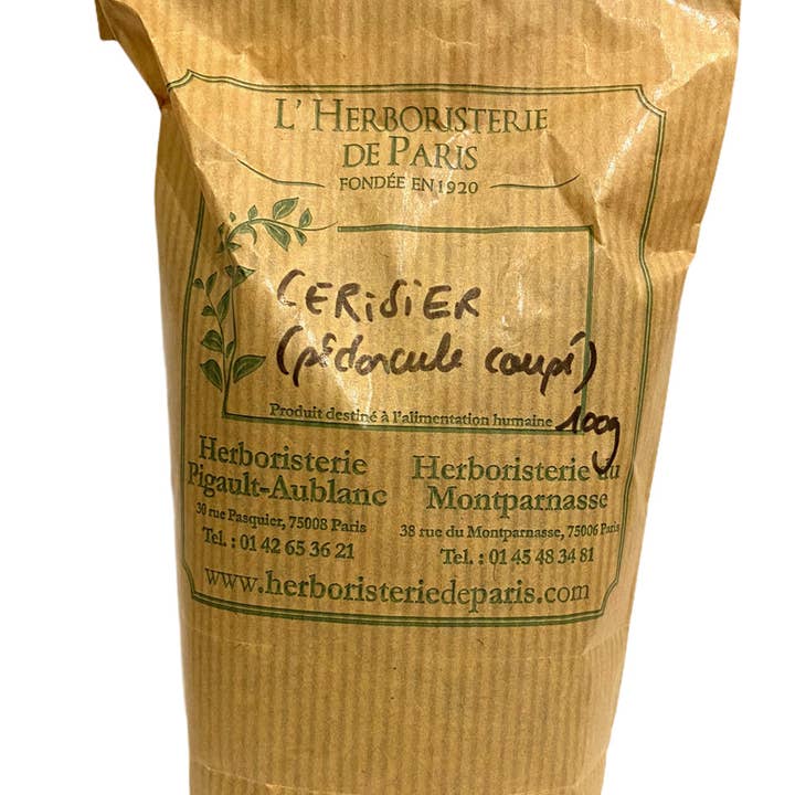 L'HERBORISTERIE DE PARIS - Venta al por mayor Tés saludables/desintoxicantes - COLA DE CEREZA, PEDÚNCULO CORTADO 100G | HERBORISTERIE DE PARIS
