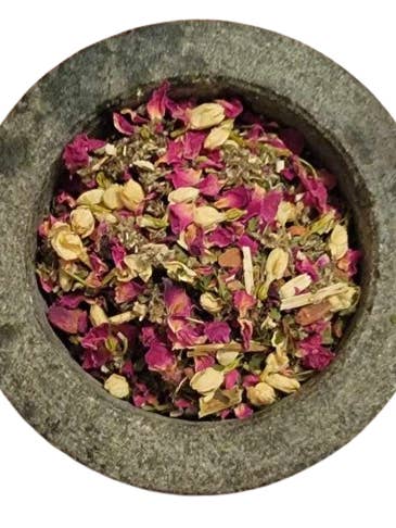 Lucid Dreaming Loose Leaf Tea for wholesale by The Healing Crone Apothecary & Wellness Center