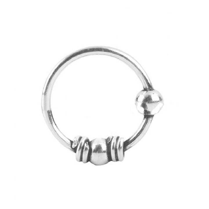 Urbiana – wholesale Nose ring – Sterling Silver Bali Nose Ring6