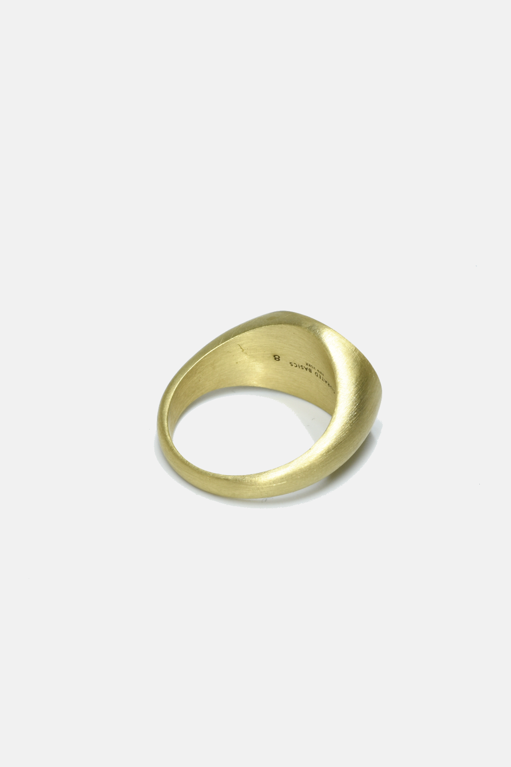 Curated Basics - Wholesale Signet Ring - Oval Signet Ring1