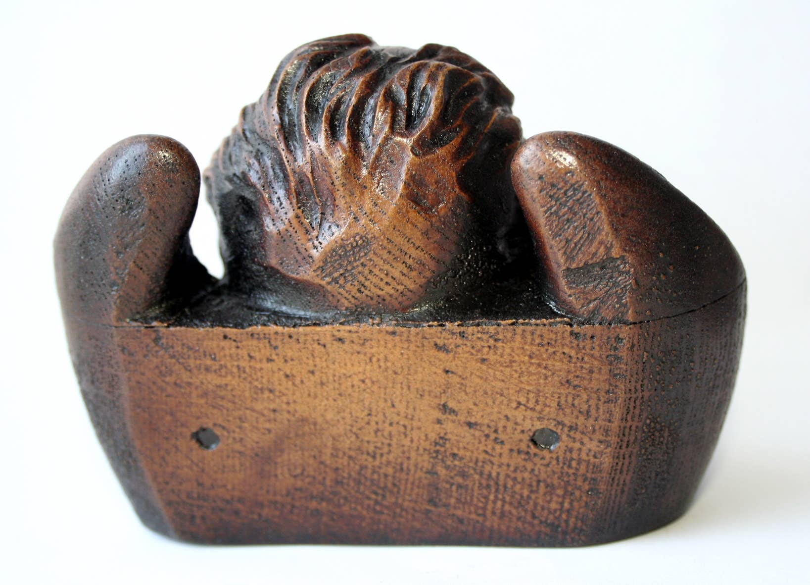 Oakapple Designs Ltd - Wholesale Decorative Figurine - Cherub's Head with Wings - Reproduction Victorian Carving4