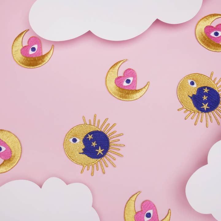 MALICIEUSE - Wholesale Patch - Adored Moon Iron-On Patch1