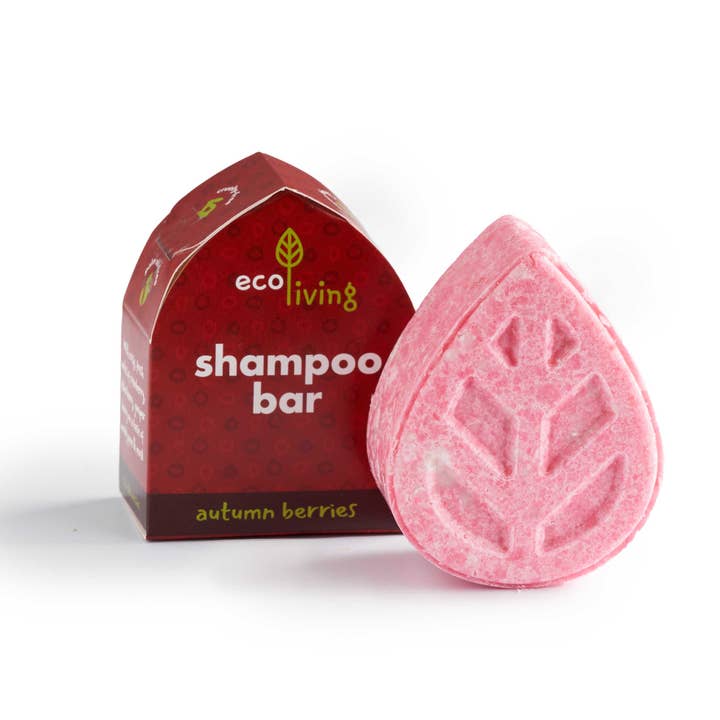 ecoLiving - Wholesale Shampoo Puck/Solid Shampoo - ecoLiving Shampoo Bar - Soap Free - SAMPLE Autumn Berries