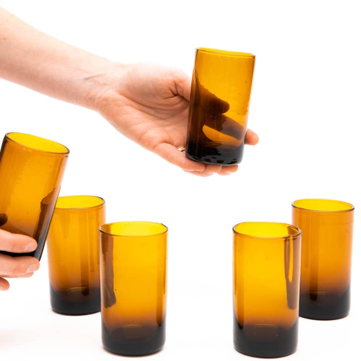 Voyage - Wholesale Drinking Glass/Cup - $2.00 SALE Amber Short Tumbler Glass (100)7