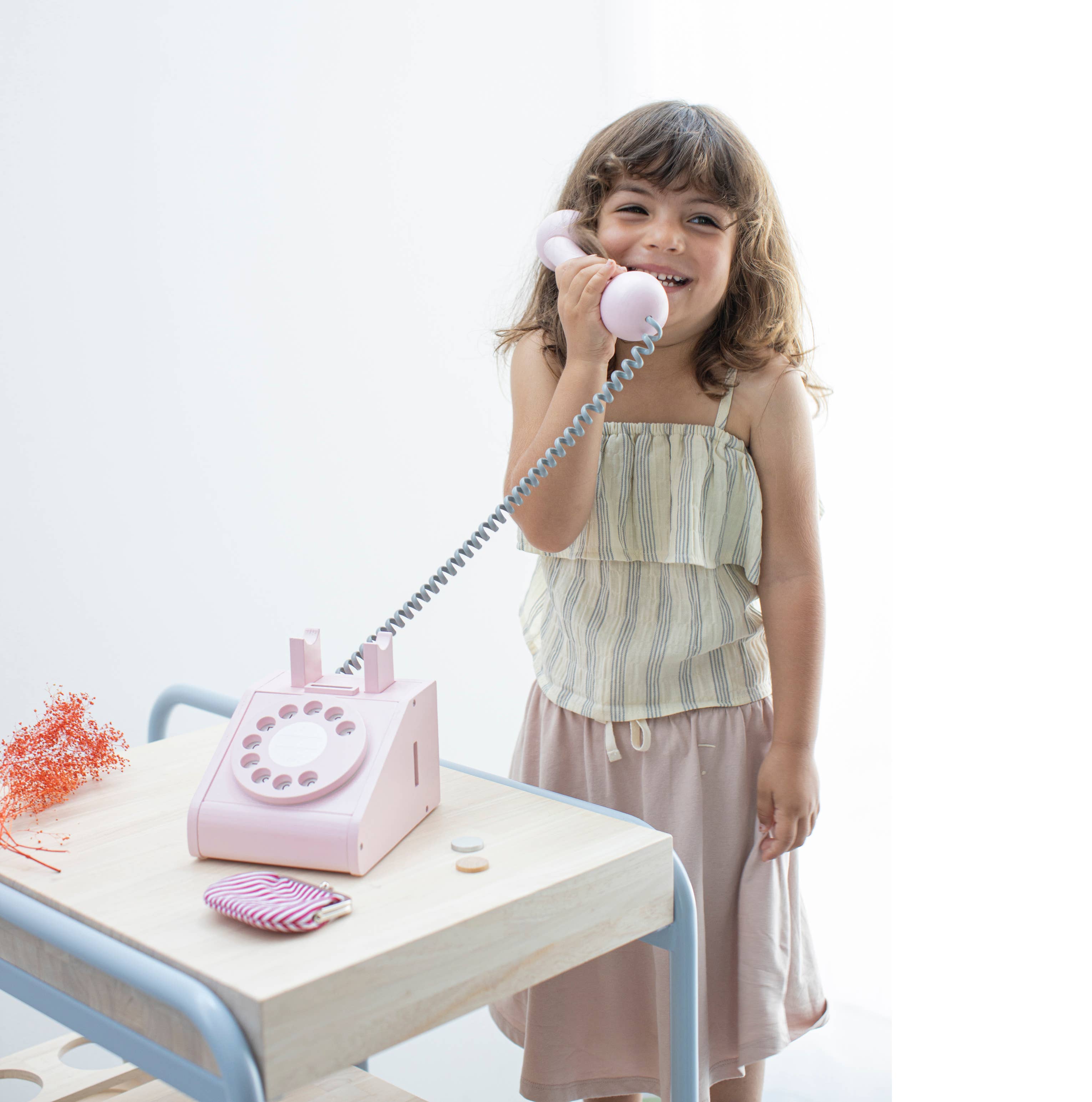 kiko+ & gg* - Wholesale Wood Toy - Kids - kiko+ retro play telephone3