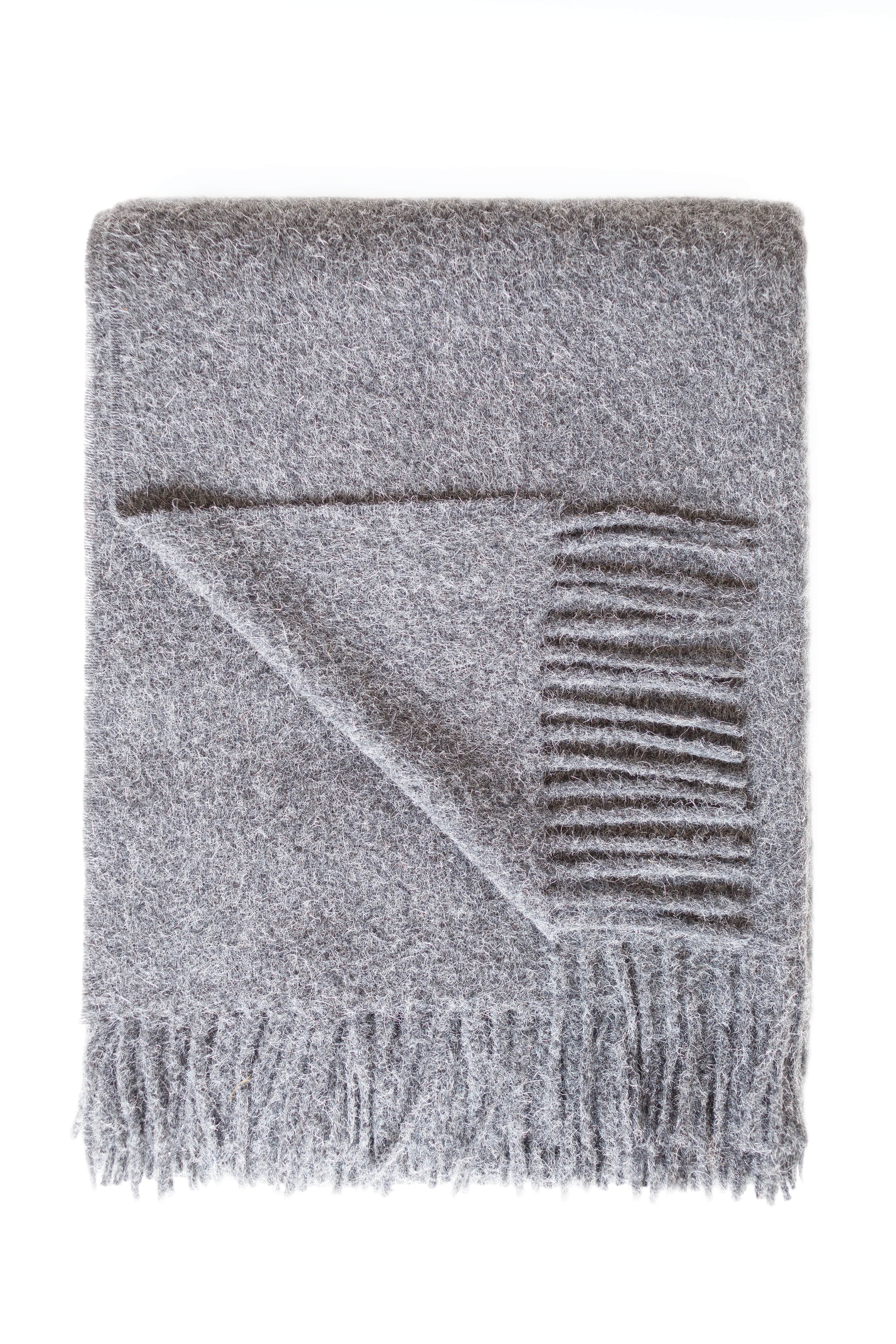 Linen Way Inc. - Vente Plaids - Plaid en laine d'alpaga de Cork19