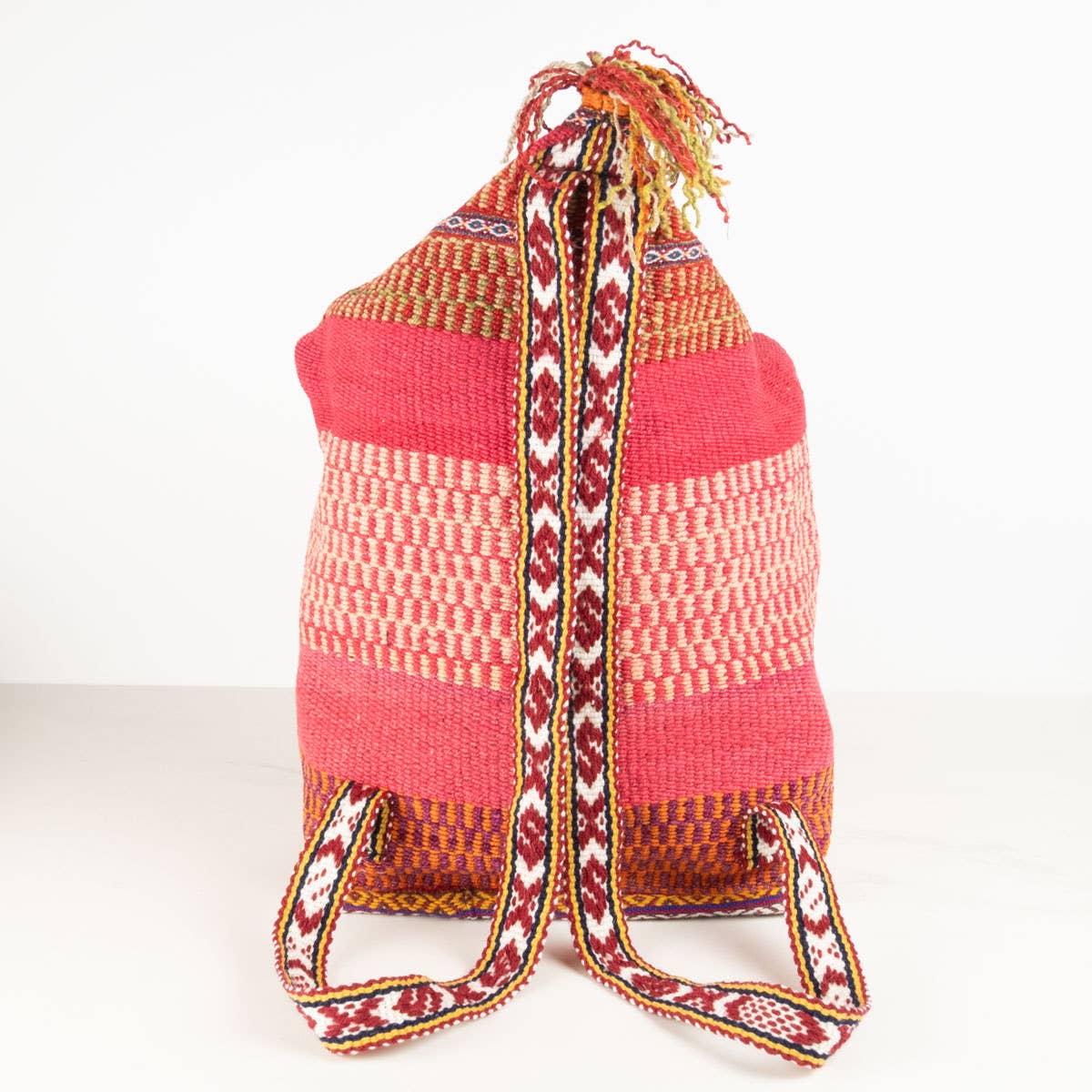 The Winding Road - Wholesale Crossbody Bag - Women's - Handwoven Sling Bag / Backpack with Zip Top from Peru2