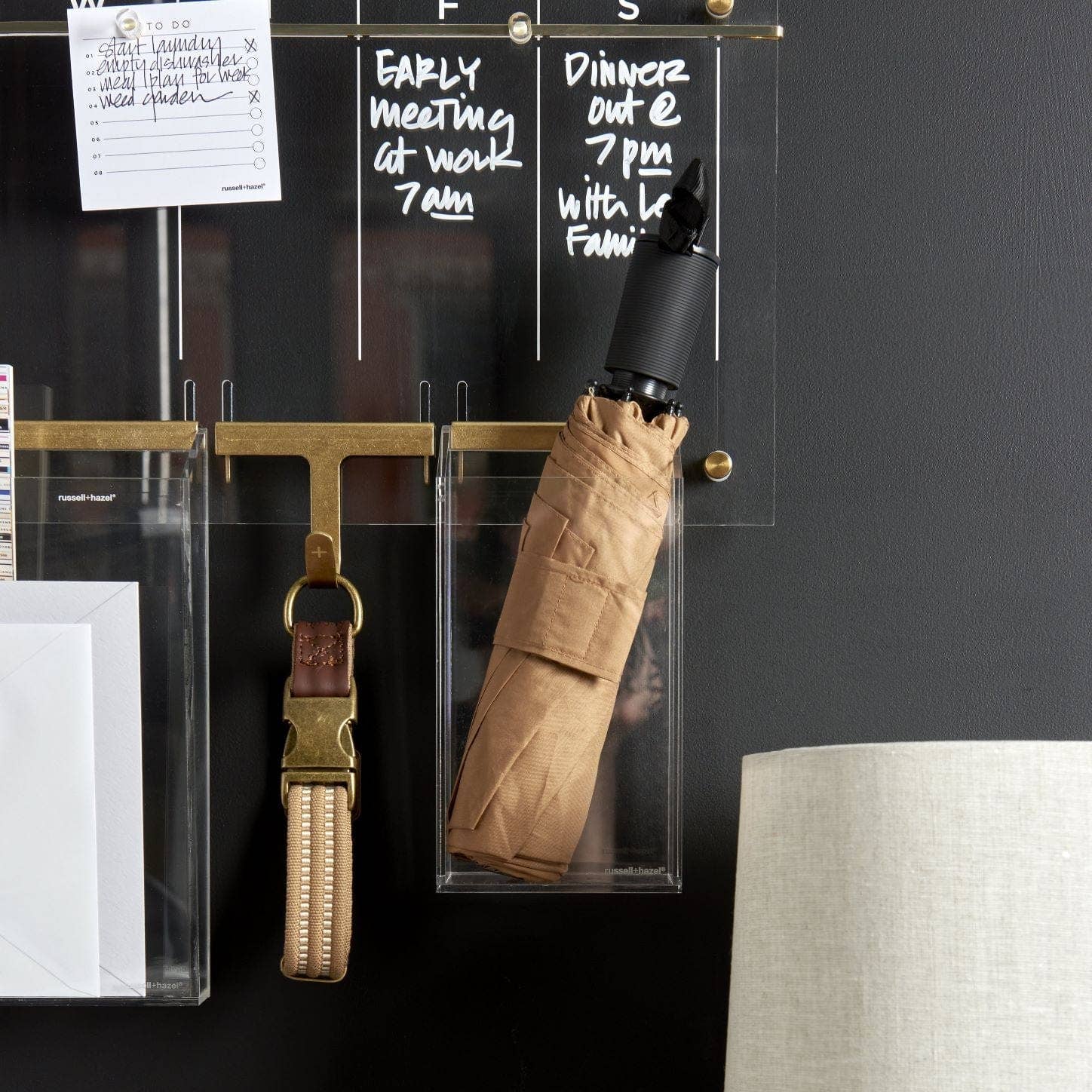 russell+hazel - Wholesale Magnet Board - Acrylic Wall Magnetic Memo Strip4