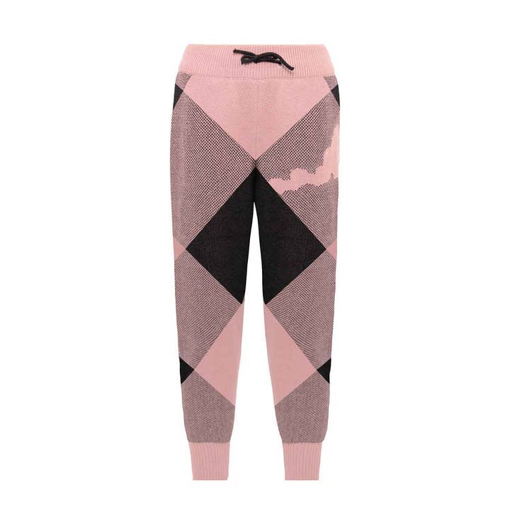 Pantalones de punto rosa y negro para niños para venta al por mayor de Infantium Victoria