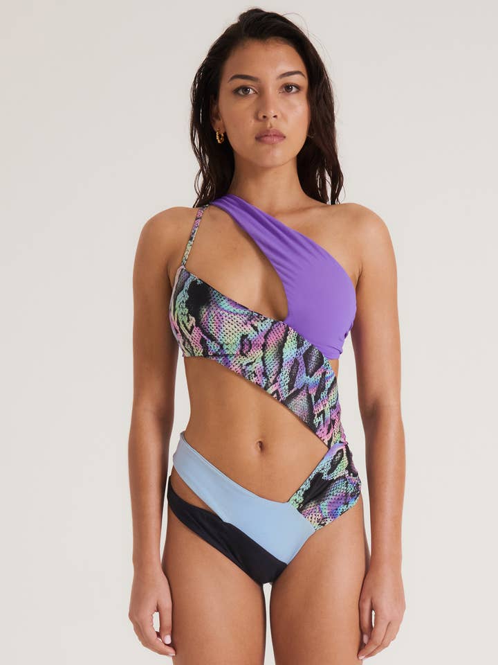 Sancha The Brand - Wholesale One Piece Swimsuit - Women's - CALIDI Snake One Piece Swimsuit2