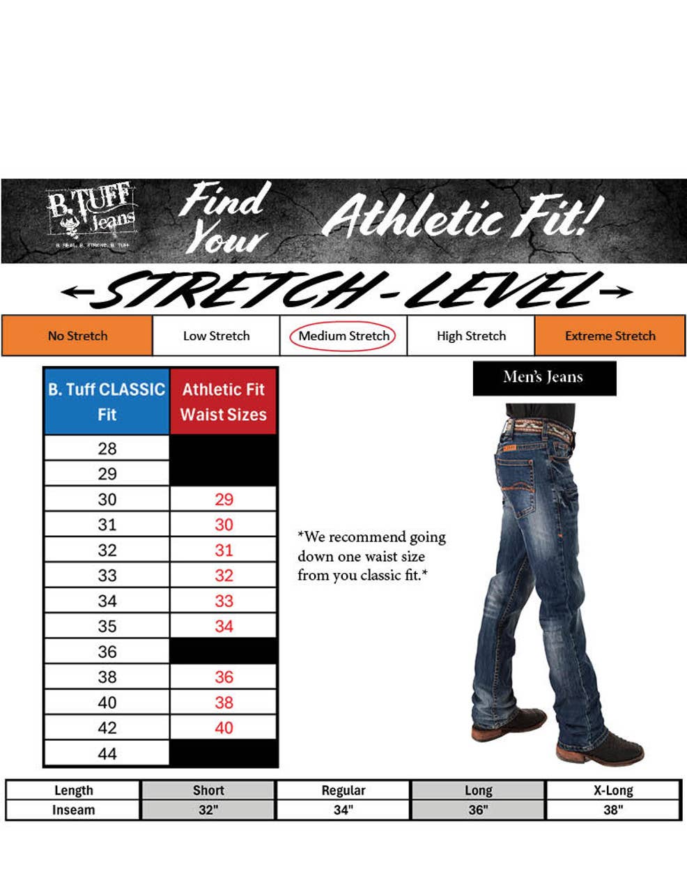 Cowgirl Tuff Co. / B. Tuff Jeans - Venta al por mayor Vaqueros - Hombre - Hombres en llamas2