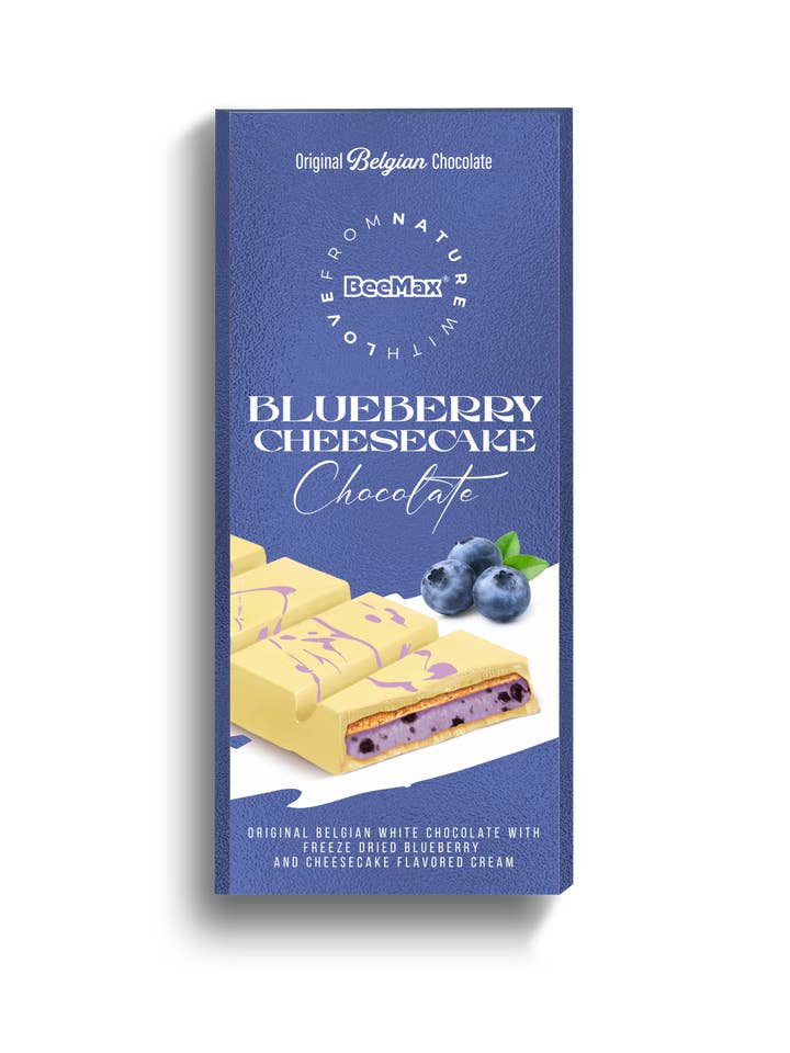 Beemax White Choc.& Assorted Cheesecake 3.36oz (72 Bars) for wholesale by Beemax