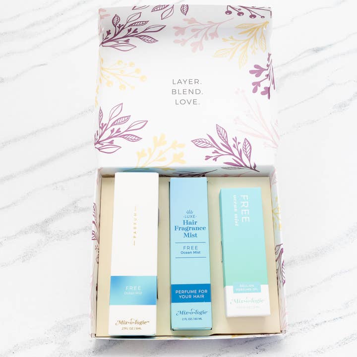 Free (ocean mist) | Perfume Party Gift Set for wholesale by Mixologie