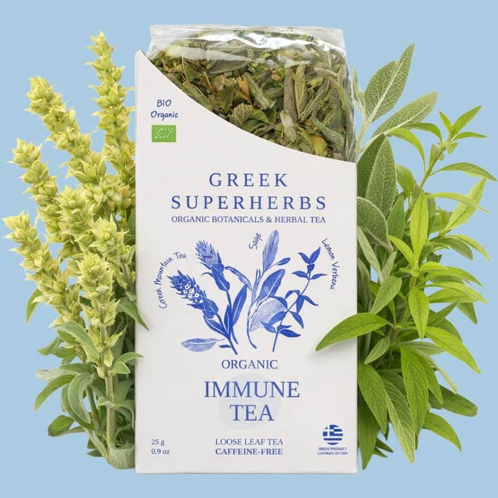 Immune Tea for wholesale by Greek Superherbs