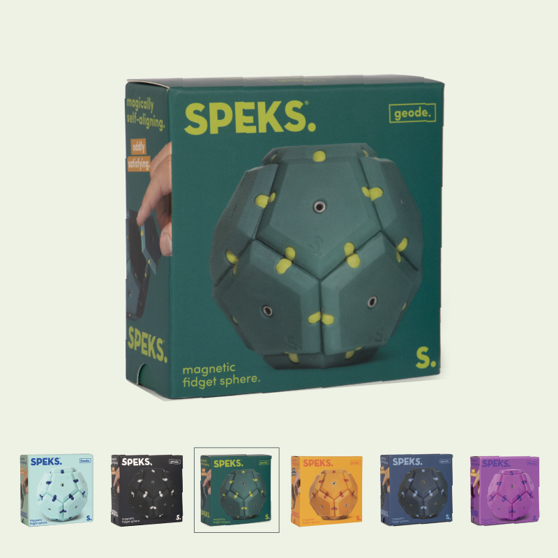 Speks - Wholesale Fidget Toy - Kids - Geode Pop Single Color Case Pack3
