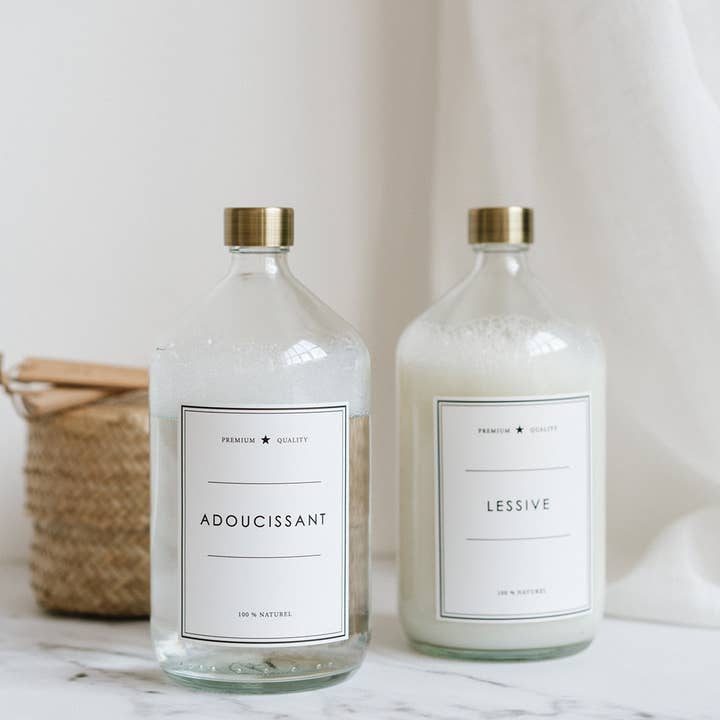 Les Flacons de l’Apothicaire - Wholesale Jar - fabric softener - clear bottle3