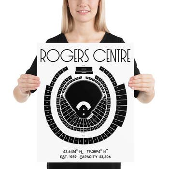 Rogers Centre Posters, Memorabilia & Merchandise, Toronto Blue Jays