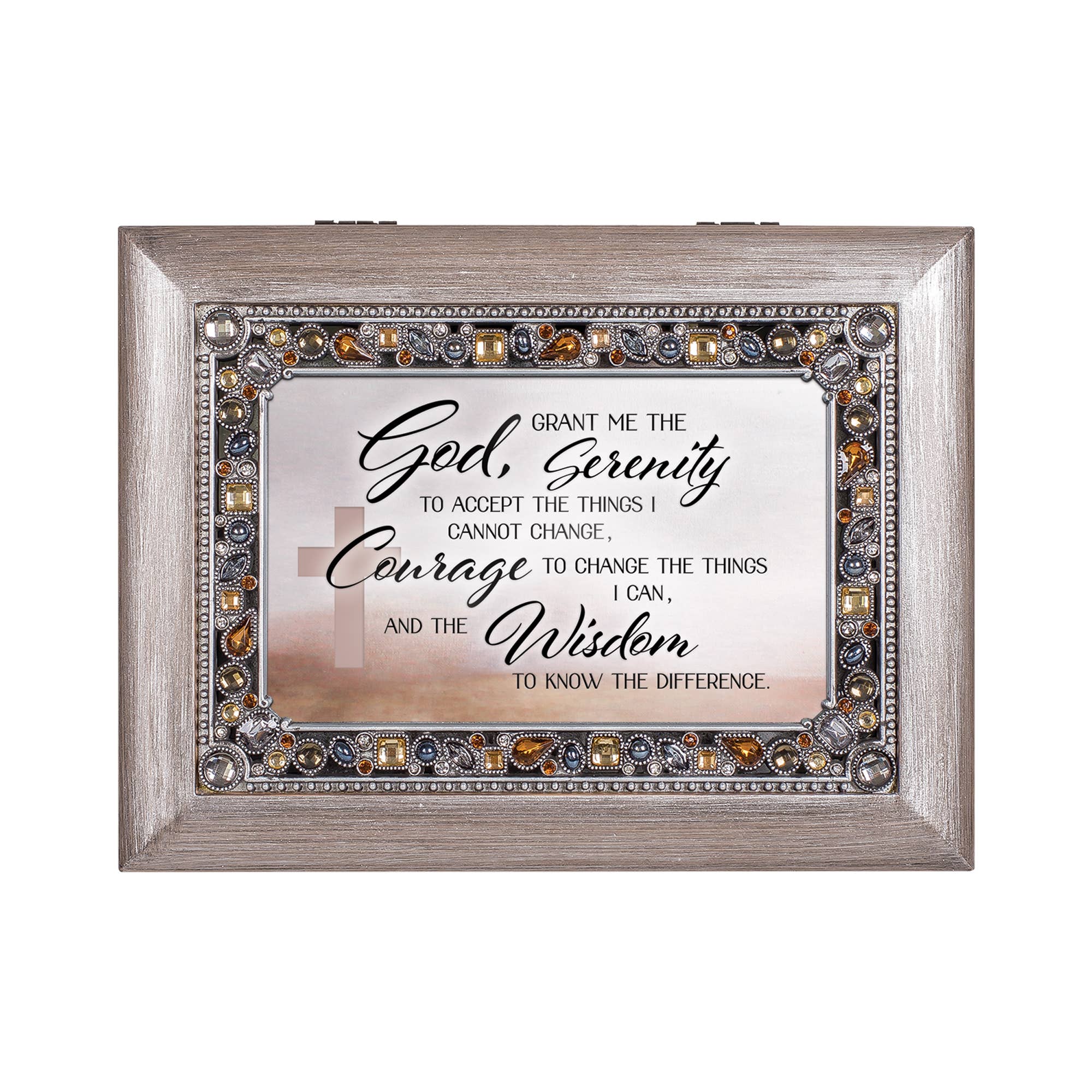 Cottage Garden - Wholesale Muziekdoosje - Kinderen en baby - Juweled muziekdoos Serenity Prayer2