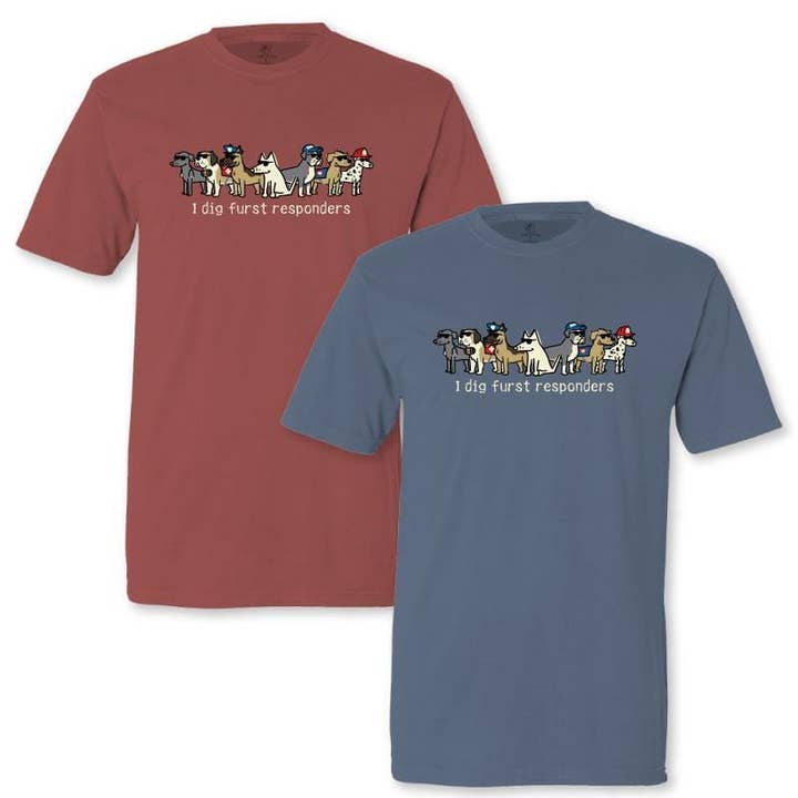 I Dig Furst Responders - Classic Tee for wholesale by Teddy the Dog