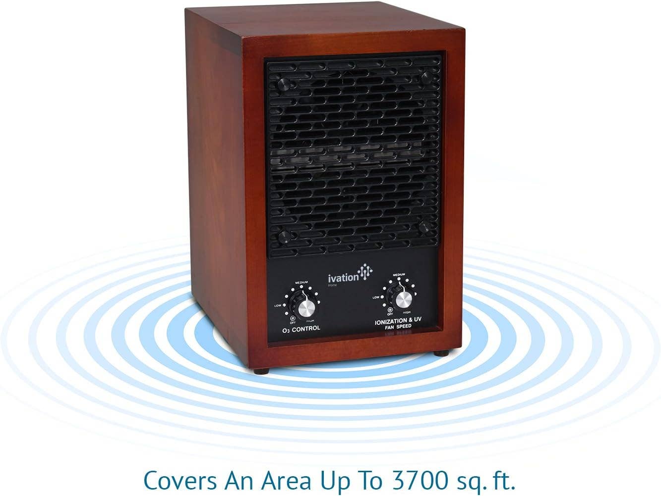 Ivation - Wholesale Air Purifier - 5-in-1 HEPA Air Purifier & Ozone Generator - 3,700 Sq/Ft5