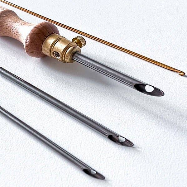 Nurge - Wholesale Embroidery/Cross Stitch Supplies - Nurge Punch Needle Large Set 3, 4 & 5mm1