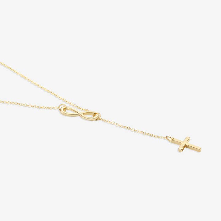 Mint & Lily - Wholesale Pendant/Charm Necklace - Cross and Infinity Necklace
