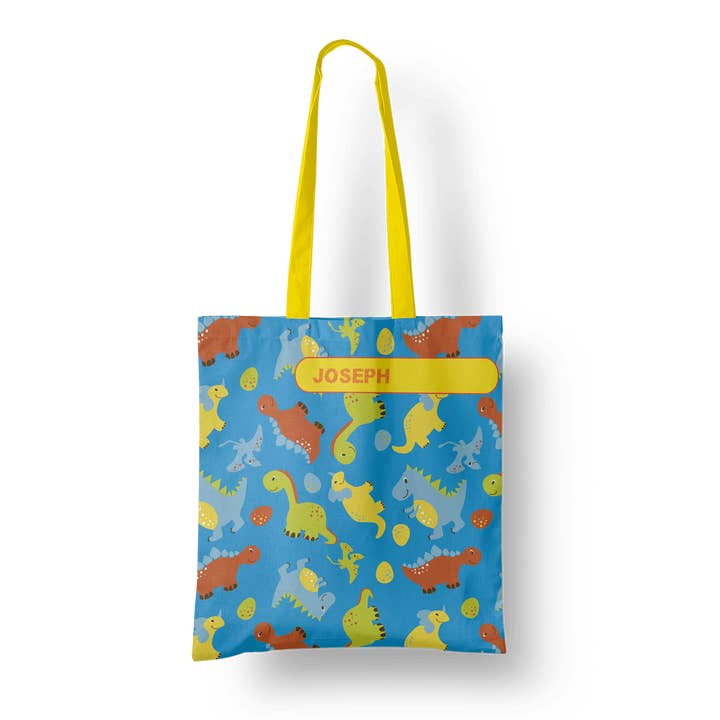 Tote: Dino Print for wholesale by Sam and Zoey