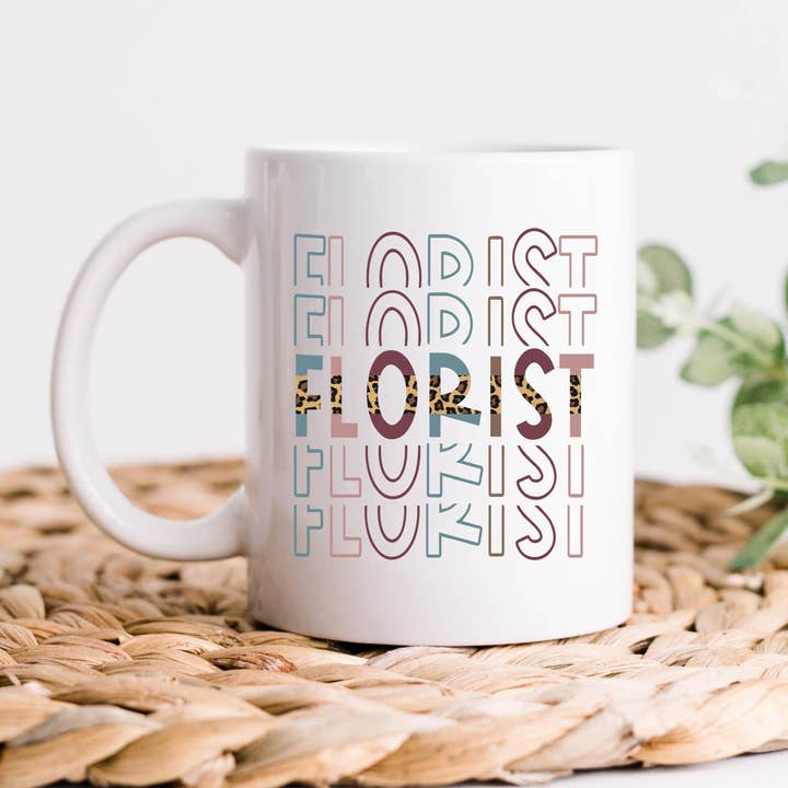 Caneca de café florista por atacado de Hm Mugs