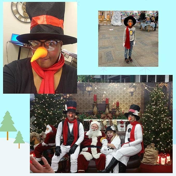4E's Novelty - Wholesale Costume - Unisex - 4E's 5-Piece Snowman Costume Kit for Christmas Fun - All Age