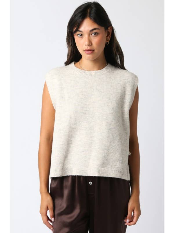 Olivaceous - Wholesale Sweater Vest - Women's - Kristin Knit Vest9