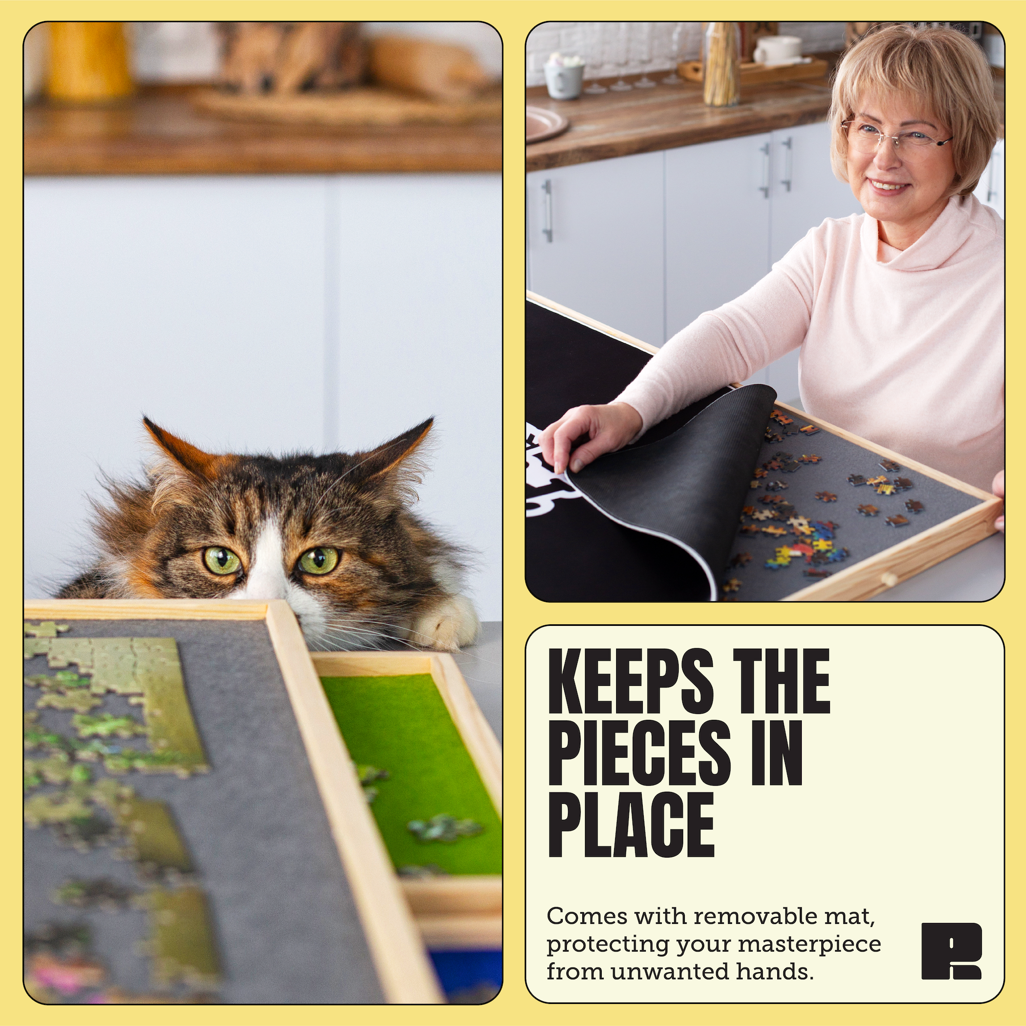 Puzzle Ready - Wholesale Puzzle - Adult - Puzzle Board – Portable Board for Puzzles, Lego Building & Gift Giving3