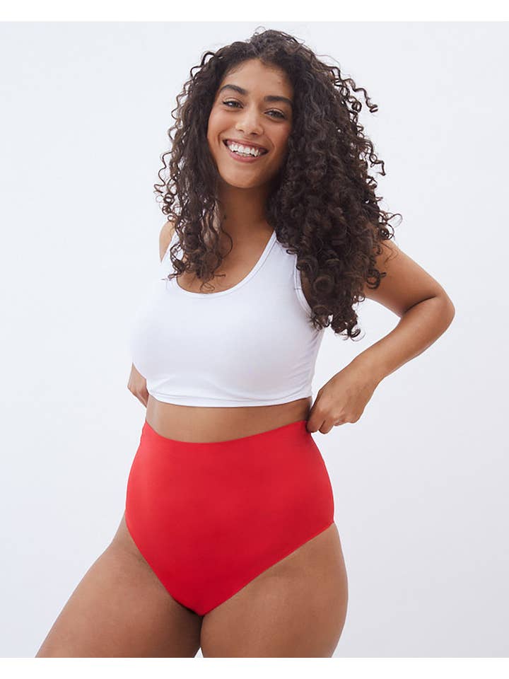 Ruby Love - Wholesale Period Underwear - Women's - Traditional Period Underwear High Waist | Classic Ruby1