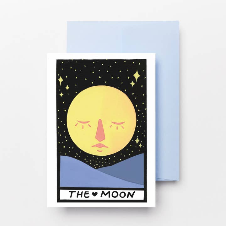 La Lune (5x7) pour la vente par Magic Rabbit Studio