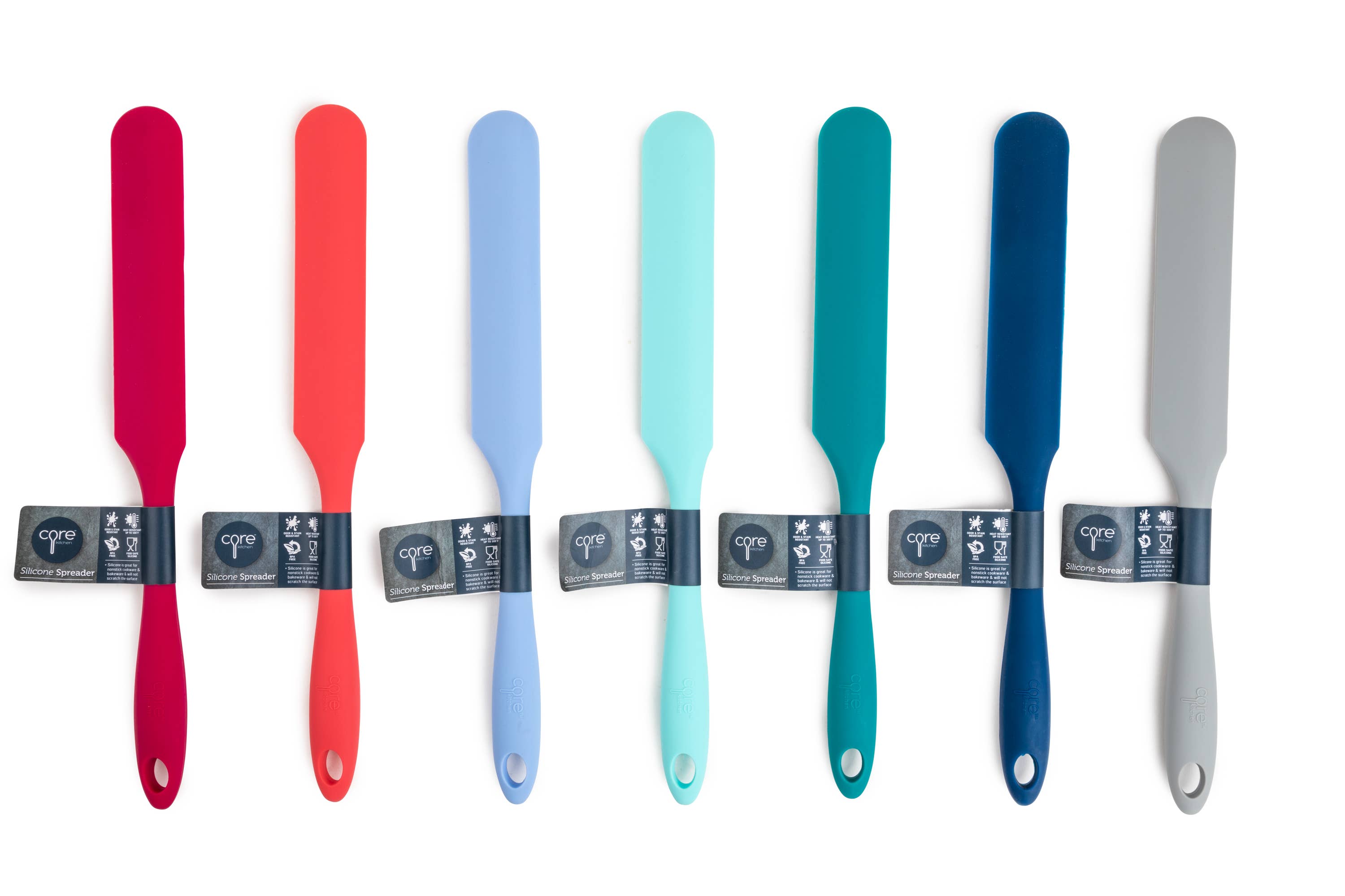 Core Home - Wholesale Spatula/Turner - CORE KITCHEN   CDU Silicone Long Spreader - NEW1