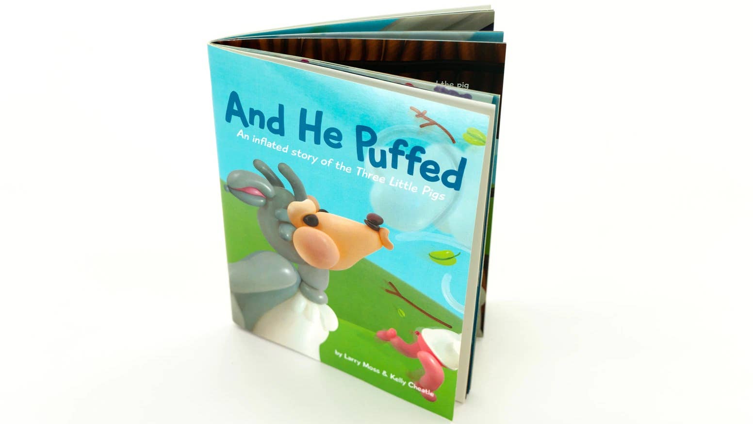 Airigami - Vendita all'ingrosso Libro per neonati e bambini (0-2) - E ha soffiato: una storia gonfiata dei tre porcellini0