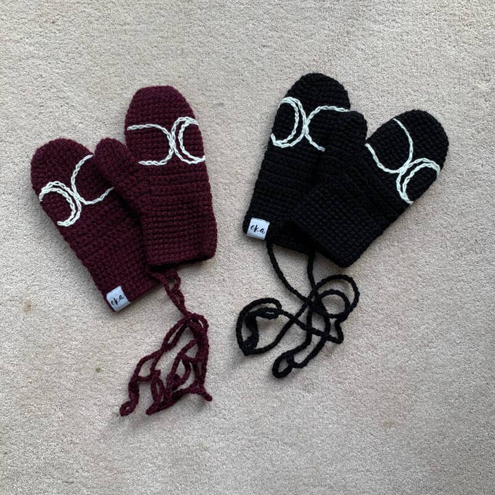 Manoplas con diseño de Triple Diosa Lunar 🌒🌕🌘 para venta al por mayor de EKA