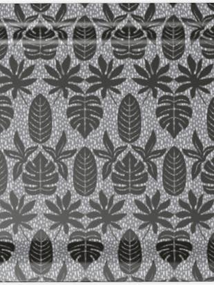 Mono Palms Small Rectangular Boldly Printed Snack Tray for wholesale by Gabrielle Good