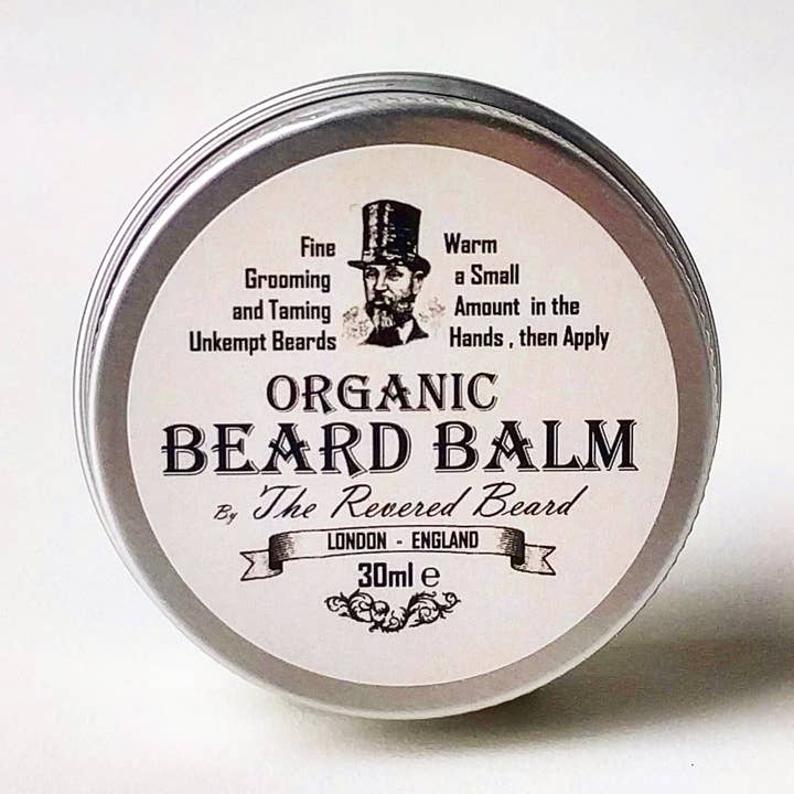 Organic Beard Balm by the Revered Beard for wholesale by Half Ounce Cosmetics
