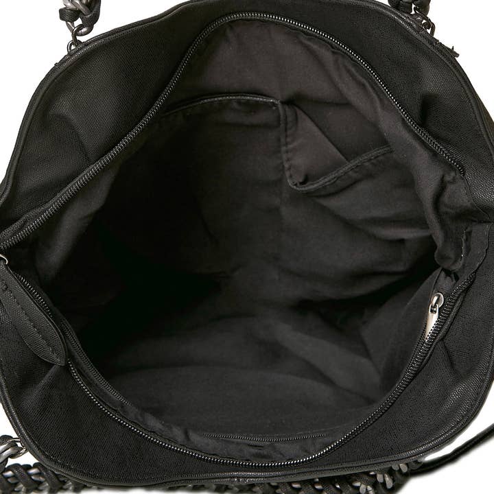 HJS - Wholesale Shoulder bag – women's - Shoulder bag 'MERCED' - with chain handles6