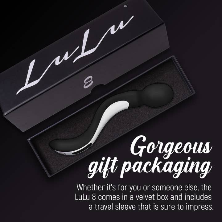 LuLu - Venta al por mayor Masajeador corporal - Masajeador de varita inalámbrico LuLu 8+ - 7 patrones de vibración y 3 velocidades7