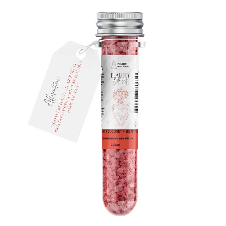 BEAUTIFY Badesalz für den Großhandel von Positive Intent Beauty