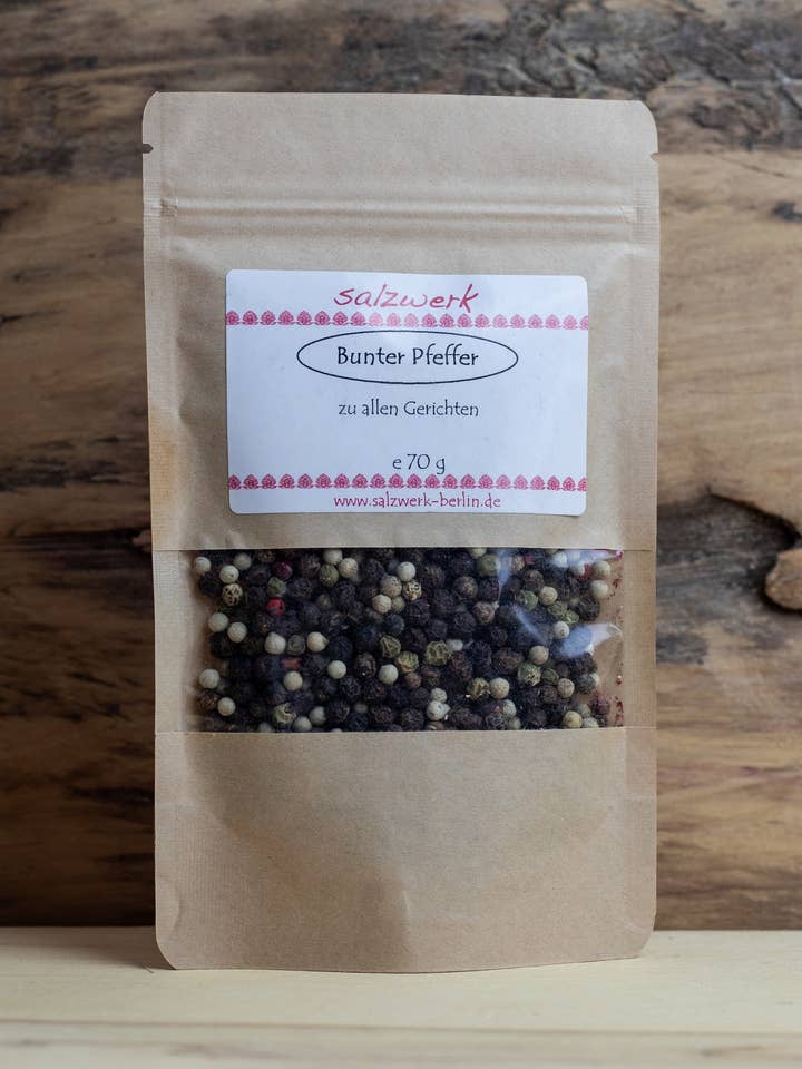Gekleurde peper voor wholesale door Salzwerk Berlin