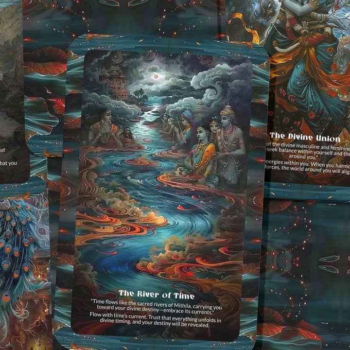 Ibiza Tarot USA - Wholesale Tarot Cards - Oracle of Mithila Kingdom Divine Feminine Wisdom Deck1