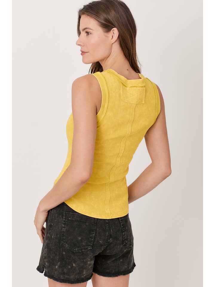 Mystree - Wholesale Tank Top - Women's - 60556 Exposed Seaming Ribbed Tank43