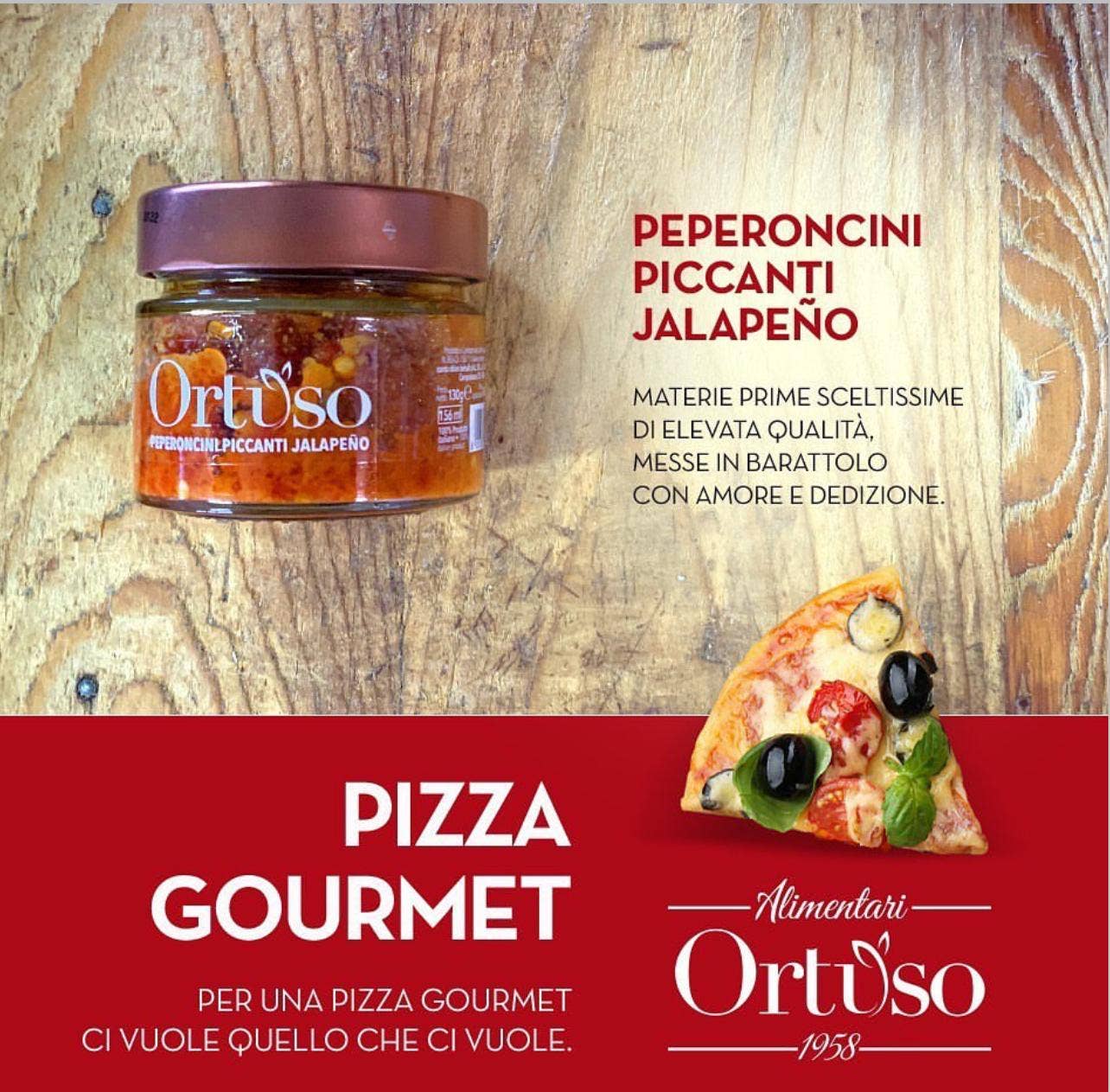 Olearia Ortuso – Pimenta por atacado – Jalapeños Picantes Ortuso em Azeite Virgem Extra1