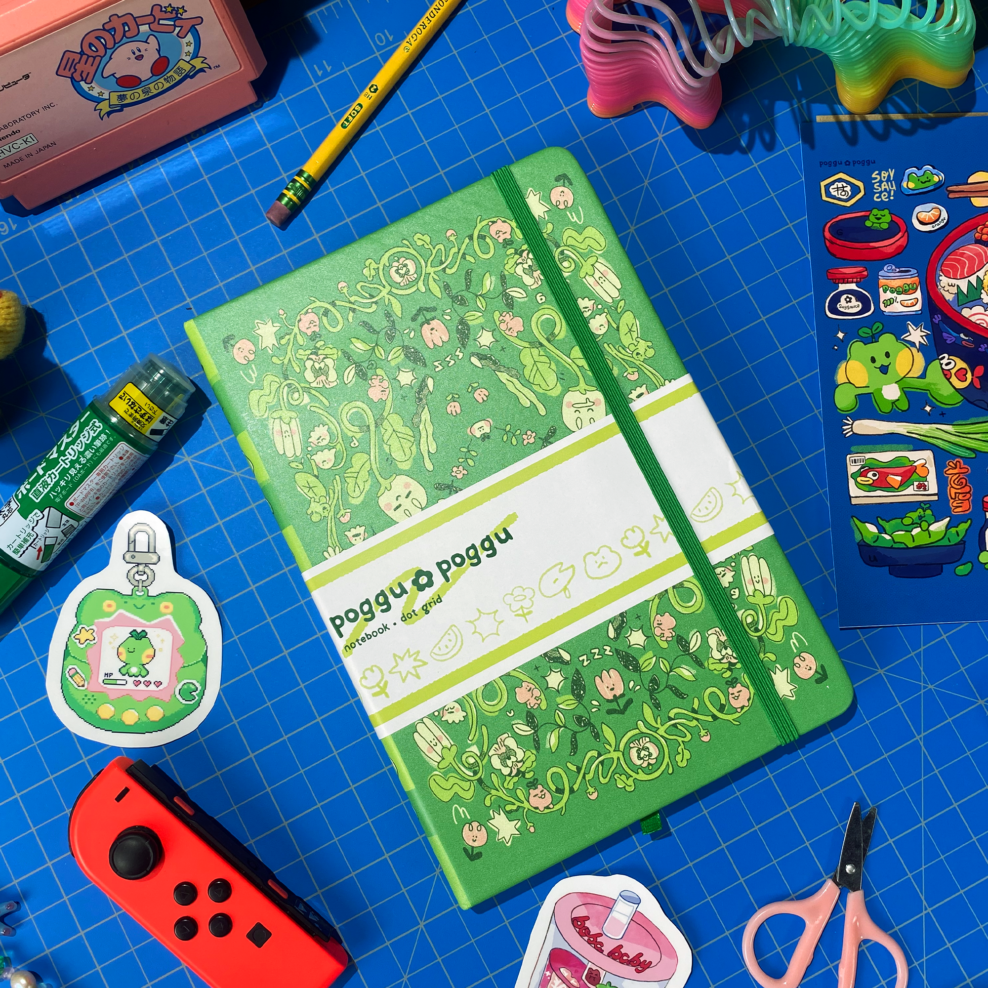 pogpals - Wholesale Notebook - Sleepy Tulip Notebook ✿ Dot Grid A55