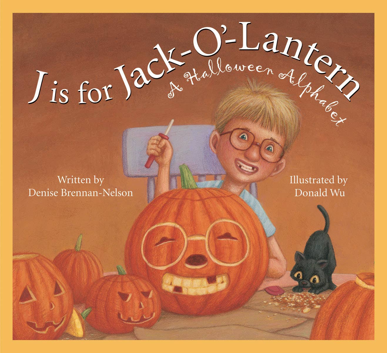 Sleeping Bear Press - Wholesale Preschool Book (3-5) - J is for Jack-O-Lantern: A Halloween Alphabet Picture Book0