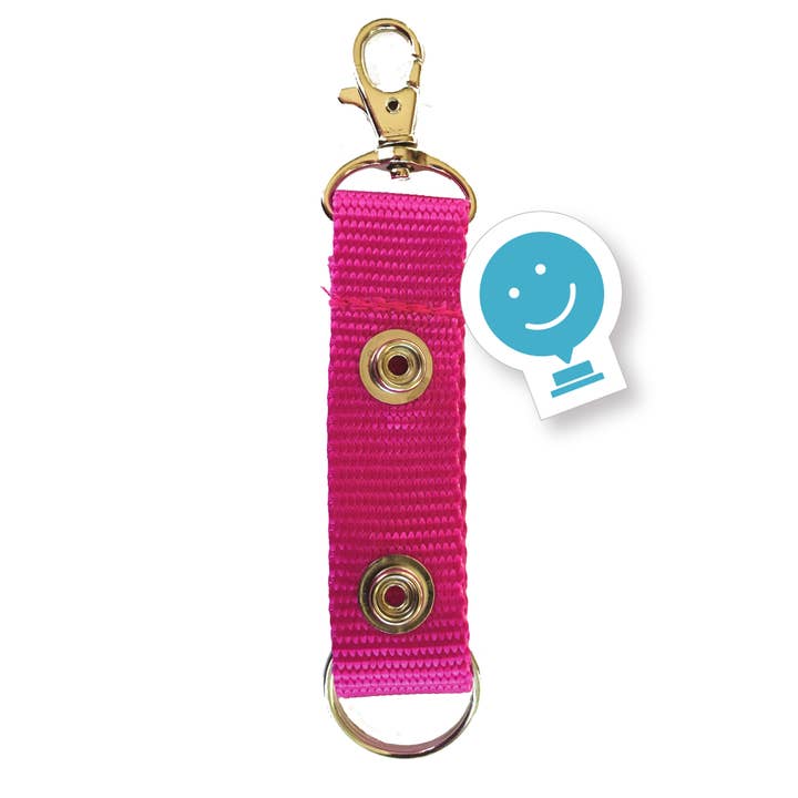 Portachiavi - Neon Raspberry per la vendita all'ingrosso da parte di ChattySnaps